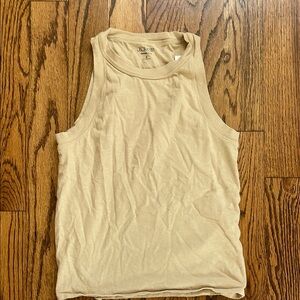 J.Crew Beige Sleeveless Top size small